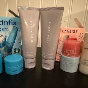 Skinfix Fenty Skin Laneige Hydrating Skin Care Set Moisturizer Cleanser Travel …